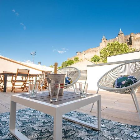 La Terrasse De La Tour Pinte. Apartment การ์กาซอน ภายนอก รูปภาพ